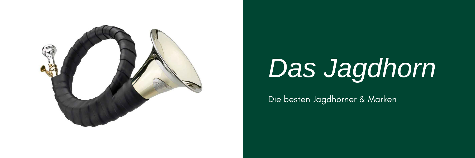 Jagdhorn kaufen - die besten Jagdhörner & Marken