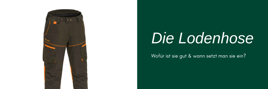 Die dornenfeste Jagdhose für spezielle Einsätze