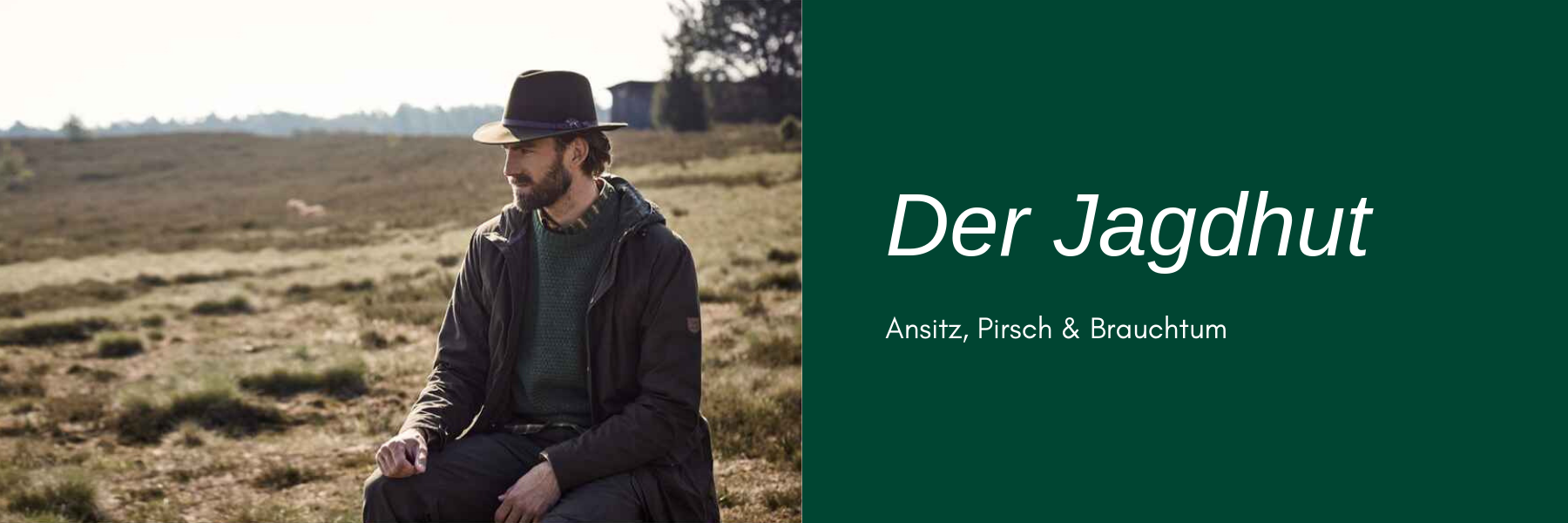 Jagdhut kaufen - Alles Wichtige für den Jäger