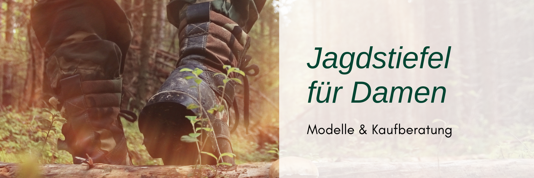 Jagdstiefel für Damen - Modelle & Kaufberatung