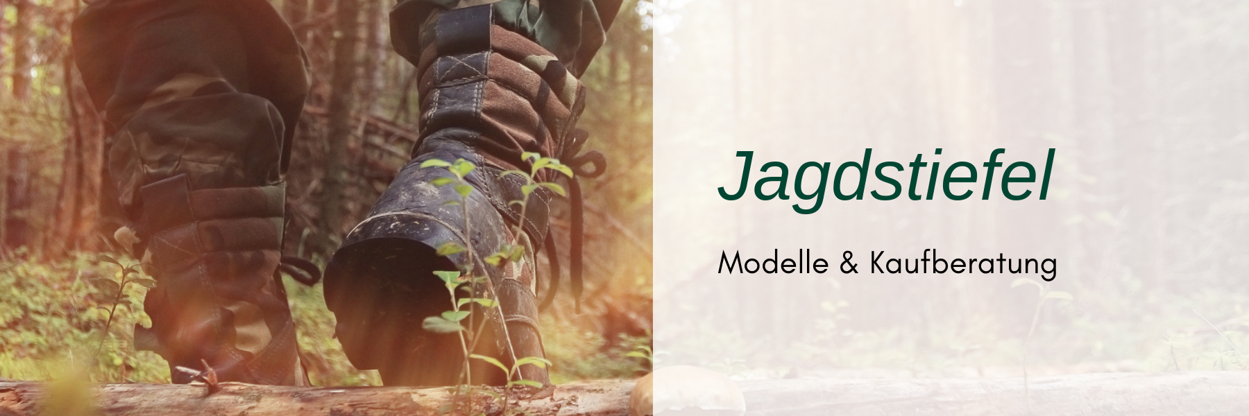 Jagdstiefel - unerlässlich für jeden Jäger