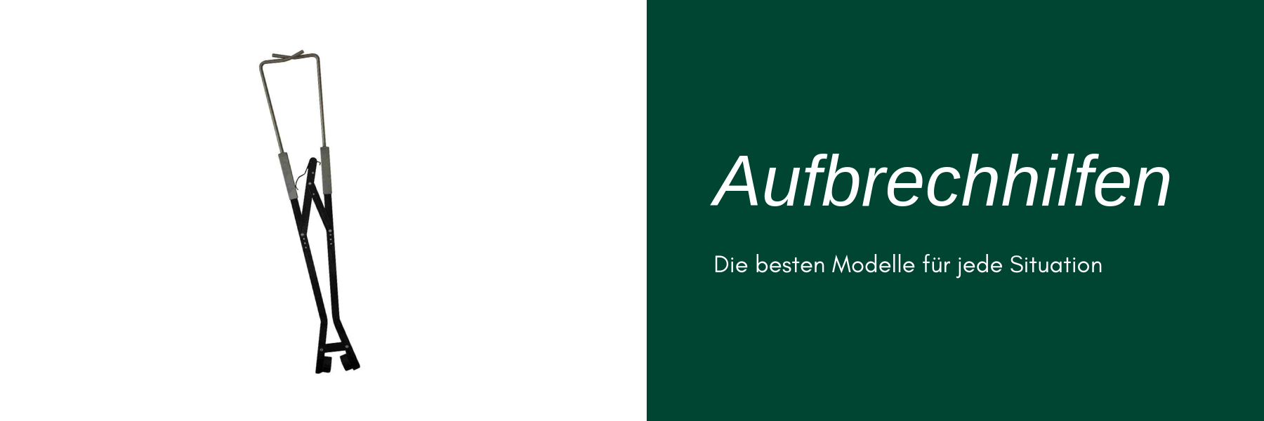 Aufbrechhilfe für die Jagd - Die besten Modelle für jede Situation