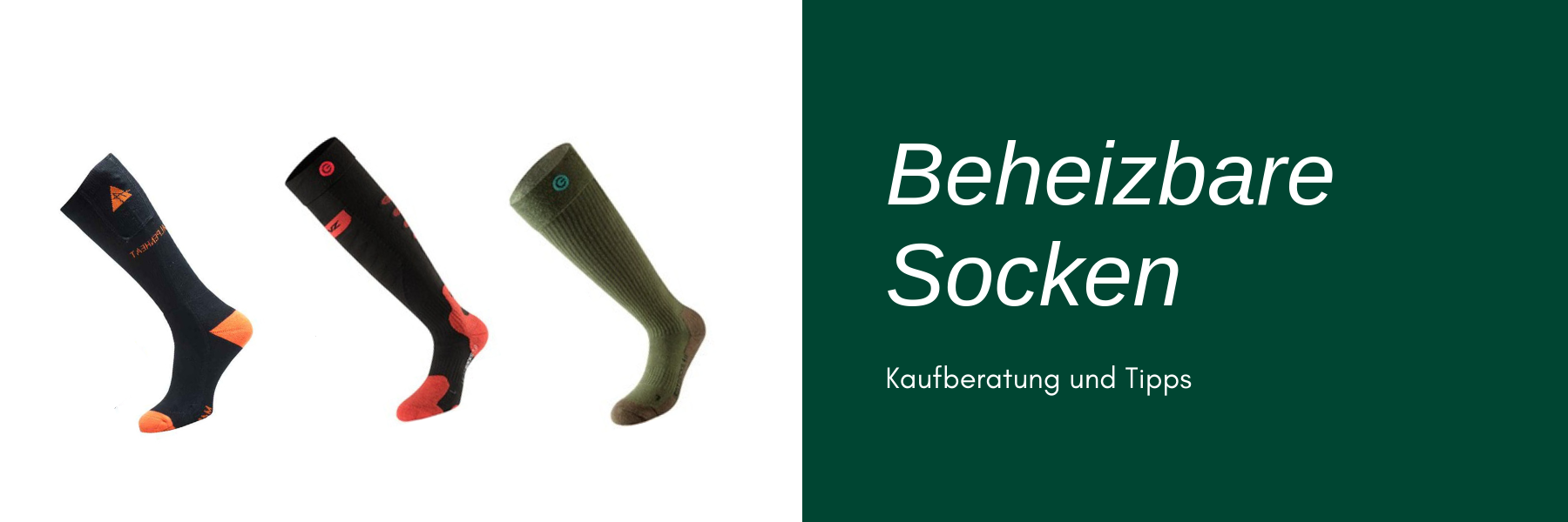 Beheizbare Socken - Kaufberatung und Tipps