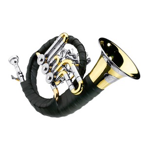 Dotzauer Fürst-Pless-Horn “de Luxe” mit 3 Zylinderventilen, lackiert