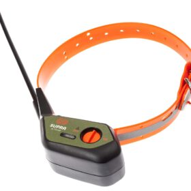 Tracker Supra Komplettset – Ortungshalsband für weitere Hunde. Farbe orange. Mit SIM-Karte