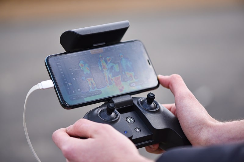 Drohne mit Wärmebildkamera Jagd-min