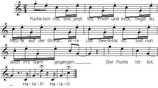 Fuchs tot Noten