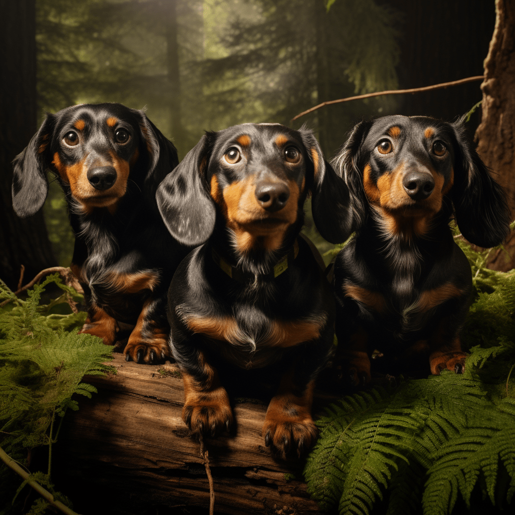 Der Dackel ist wohl der beliebteste unter den kleinen Jagdhunden-min