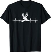 T-Shirt Herzschlag Hirsch