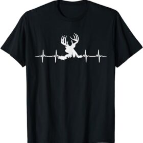 T-Shirt Herzschlag Hirsch