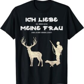 T-Shirt Ich liebe meine Frau