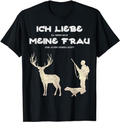 T-Shirt Ich liebe meine Frau