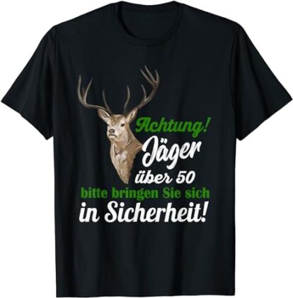 T-Shirt Jäger über 50