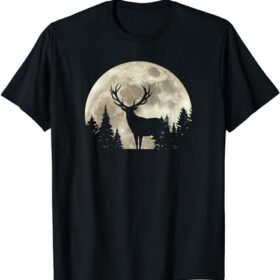 T-Shirt Vollmond Hirsch