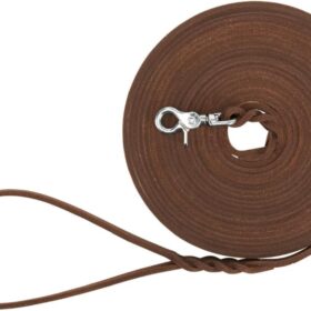 Leder-Schleppleine 10 Meter