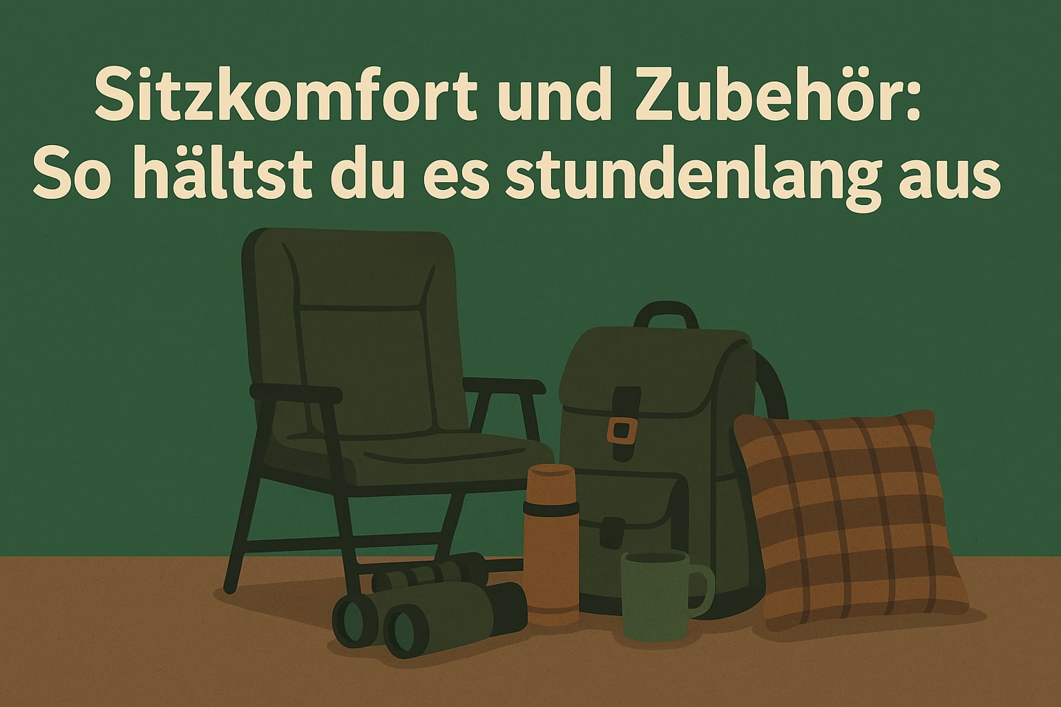 Sitzkomfort auf der Ansitzjagd