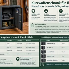 Kurzwaffenschrank für Jäger – Ratgeber